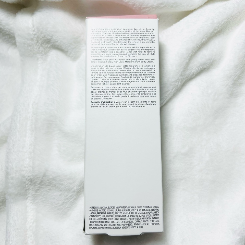 Laura Mercier Ambre Vanille Exfoliating Body Wash - NIB Sealed - Picture 4 of 8